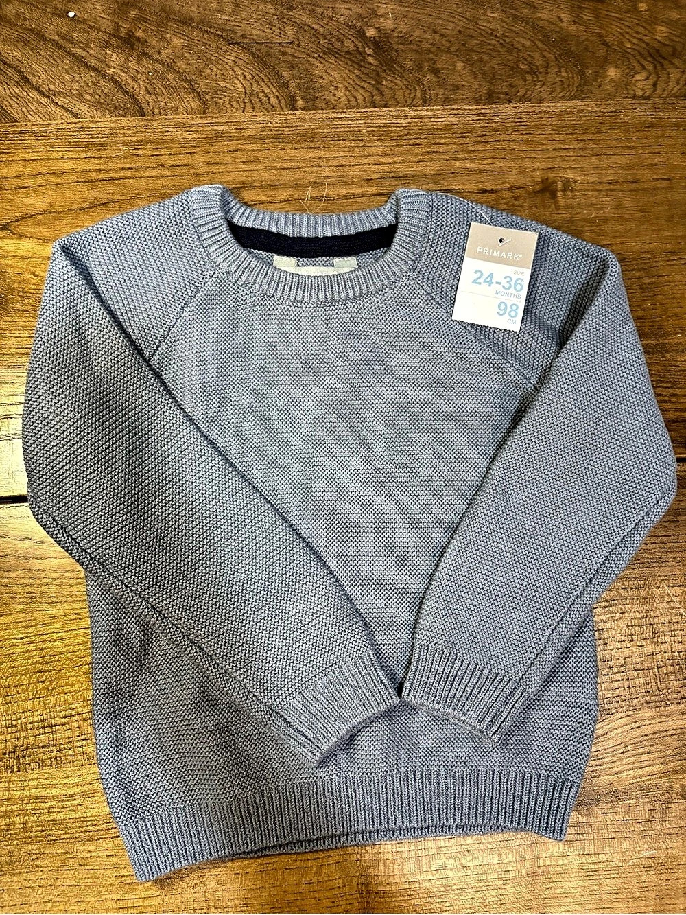 Primark Boys Gray Knit Sweater NWT